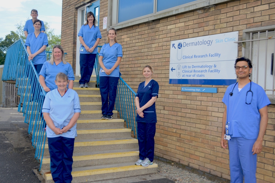 Dermatology staff