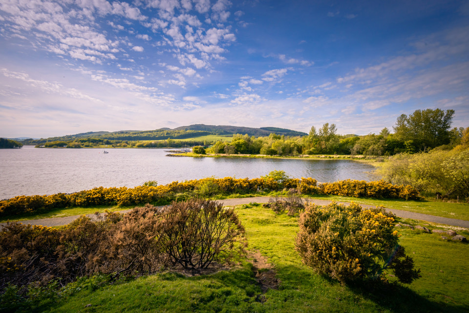 Lochore Meadows lake