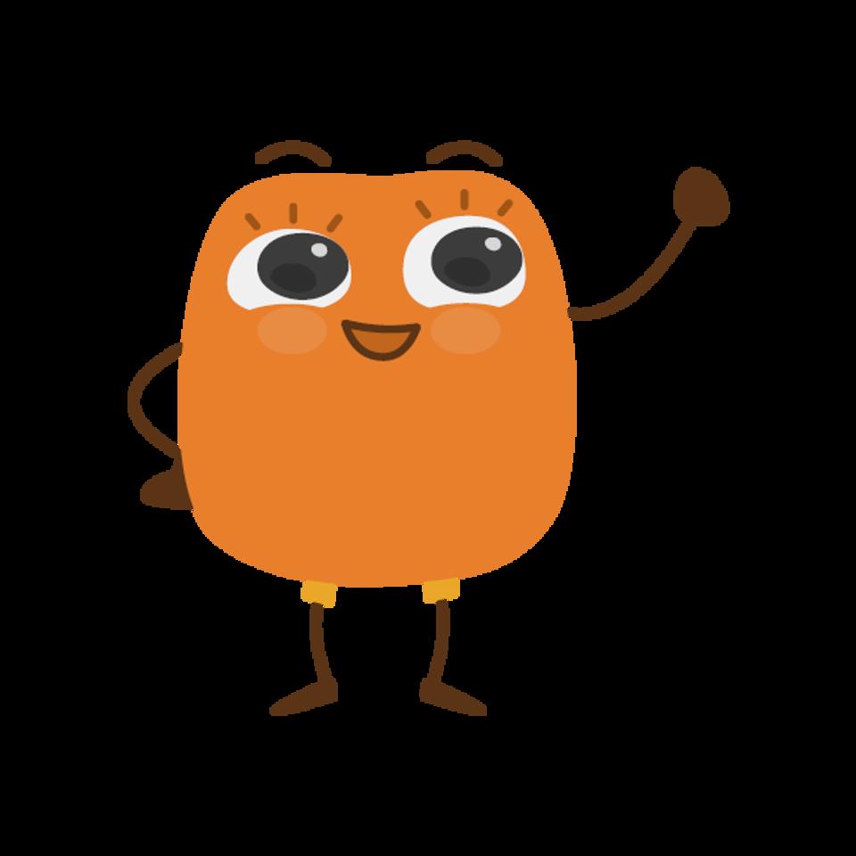 orange character camhs