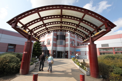 Queen Margaret Hospital entrance