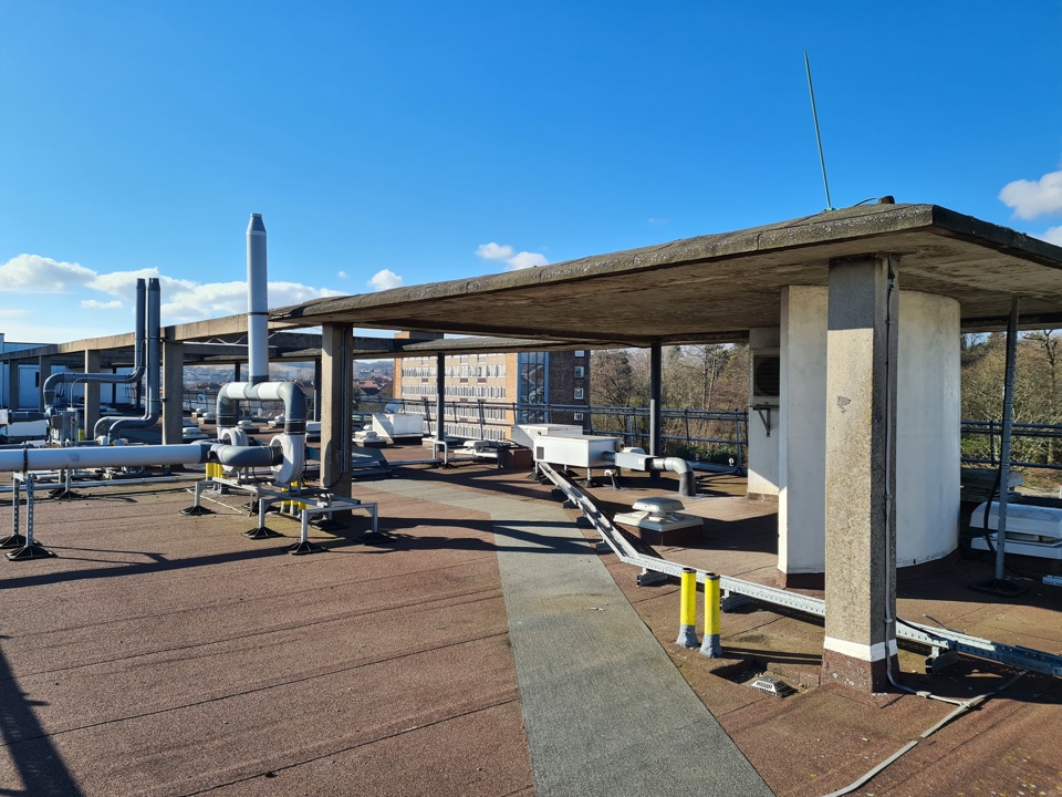 Image 7C Covered Walkway And Pergola On The Roof Terrace Ofphase I 2021