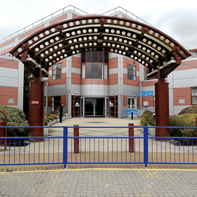 Queen Margaret Hospital entrance